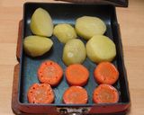 じゃが芋、人参、玉葱、かぼちゃで焼き野菜作り方3写真