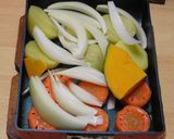 じゃが芋、人参、玉葱、かぼちゃで焼き野菜作り方4写真