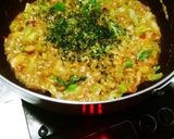 フライパンもんじゃ焼き作り方4写真