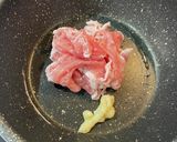 節約料理+スタミナがつく豚ニラもやし作り方3写真