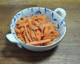 人参のごまだらけ作り方6写真