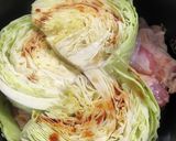 圧力鍋◎手羽元&とろとろキャベツの塩麹煮作り方3写真