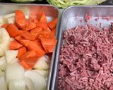 ホッコリ肉だんごとキャベツのスープ作り方1写真