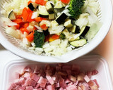 簡単！夏野菜と甘酒のミネストローネ作り方1写真