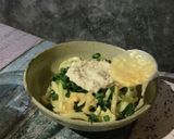 5分で作るツナマヨネギのマヨラー油うどん作り方5写真