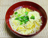 簡単！ たまごのお汁作り方13写真