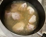 塩麹漬け鶏むね肉の中華風スープ作り方4写真