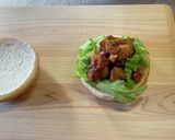 缶詰で！焼き鳥と卵マヨサンド（バーガー）作り方5写真