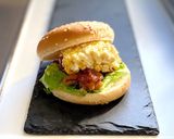 缶詰で！焼き鳥と卵マヨサンド（バーガー）作り方7写真