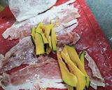 厨房ばあばぁ!カボチャの肉巻き作り方2写真