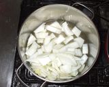 豆腐白菜スープ♪簡単ストレス解消に薬膳作り方4写真