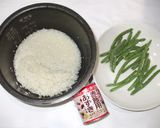 小豆いんげんご飯♪簡単うつ脇の痛みに薬膳作り方1写真
