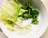 レンジ肉無豆腐きな粉味噌煮味野菜炒め作り方8写真