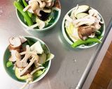 レンジ肉無豆腐きな粉味噌煮味野菜炒め作り方11写真