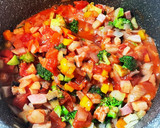 簡単！夏野菜と甘酒のミネストローネ作り方6写真