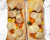 1歳・幼児食｜ピザトースト作り方4写真