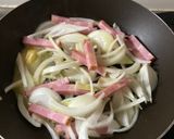 かぼちゃサラダwithナッツ&ベーコン作り方3写真