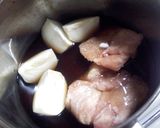 鶏肉のさっぱり煮　とろ～り味玉つき作り方2写真
