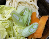 準備5分！冷凍うどんのすき焼き風作り方5写真