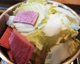 紀久夫「オッス」の白菜煮(材料5つ)作り方2写真