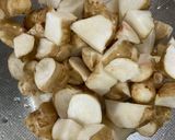 菊芋の甘辛炒め作り方1写真