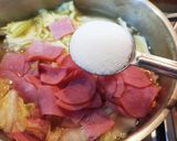 紀久夫「オッス」の白菜煮(材料5つ)作り方3写真