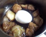 鶏肉のさっぱり煮　とろ～り味玉つき作り方4写真