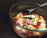 朝の5分で出来るトマトジューススープ作り方3写真