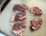 簡単なのに激旨、焼肉のタレで大判唐揚げ作り方1写真