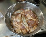 簡単なのに激旨、焼肉のタレで大判唐揚げ作り方2写真