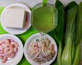 毛ガニと絹ごし豆腐のあんかけ作り方1写真
