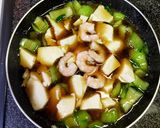 毛ガニと絹ごし豆腐のあんかけ作り方4写真