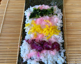 今日のお弁当3覚書　お漬物で海苔巻風作り方6写真