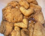 味しみしみお稲荷さん♪極旨甘め稲荷揚げ作り方6写真