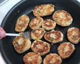 子どものお弁当に！野菜入りミニハンバーグ作り方9写真