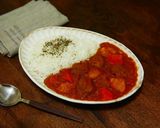 ゴロゴロ肉団子スパイシーカレー作り方12写真