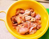 たけのこの代わりに生姜!鶏肉で青椒肉絲作り方2写真
