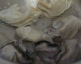 牡蠣の中華風スープ作り方1写真