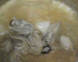 牡蠣の中華風スープ作り方4写真