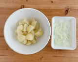 ごま風味の和風ポテサラ作り方1写真