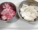 豚ばら大根のチーズがけ作り方1写真