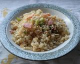 セロリとハムのチャーハン♪作り方4写真