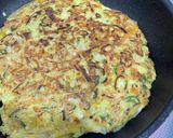 オートミールでお好み焼き作り方2写真