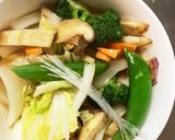 お一人様☆きな粉焼鳥味根菜たっぷり野菜炒作り方16写真
