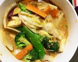 お一人様☆きな粉焼鳥味根菜たっぷり野菜炒作り方18写真
