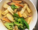 お一人様☆きな粉焼鳥味根菜たっぷり野菜炒作り方19写真