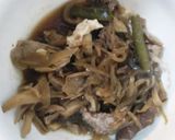 牛丼もどきのオートミール粥作り方1写真
