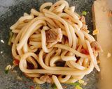 ネギ豚納豆のピリ辛和えうどん作り方5写真