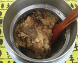 牛丼もどきのオートミール粥作り方5写真