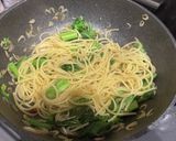 桜エビと菜の花のパスタ作り方6写真